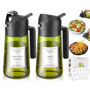 2 in 1 Oil Sprayer and Oil Dispenser for Kitchen