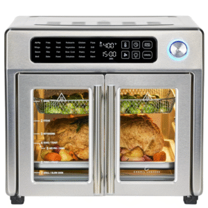 Extra Large French Door Air Fryer Toaster Oven Combo