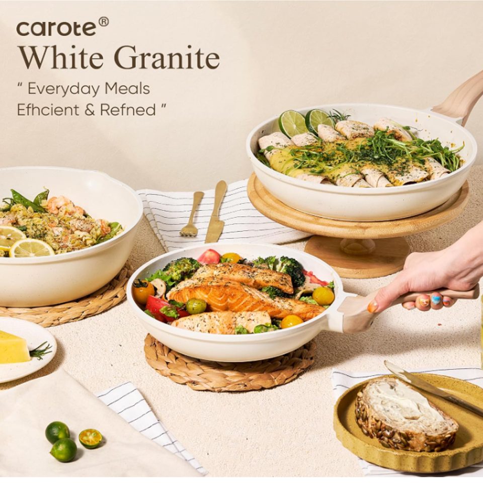 21Pcs Pots and Pans Set, Nonstick Cookware Sets - Image 2