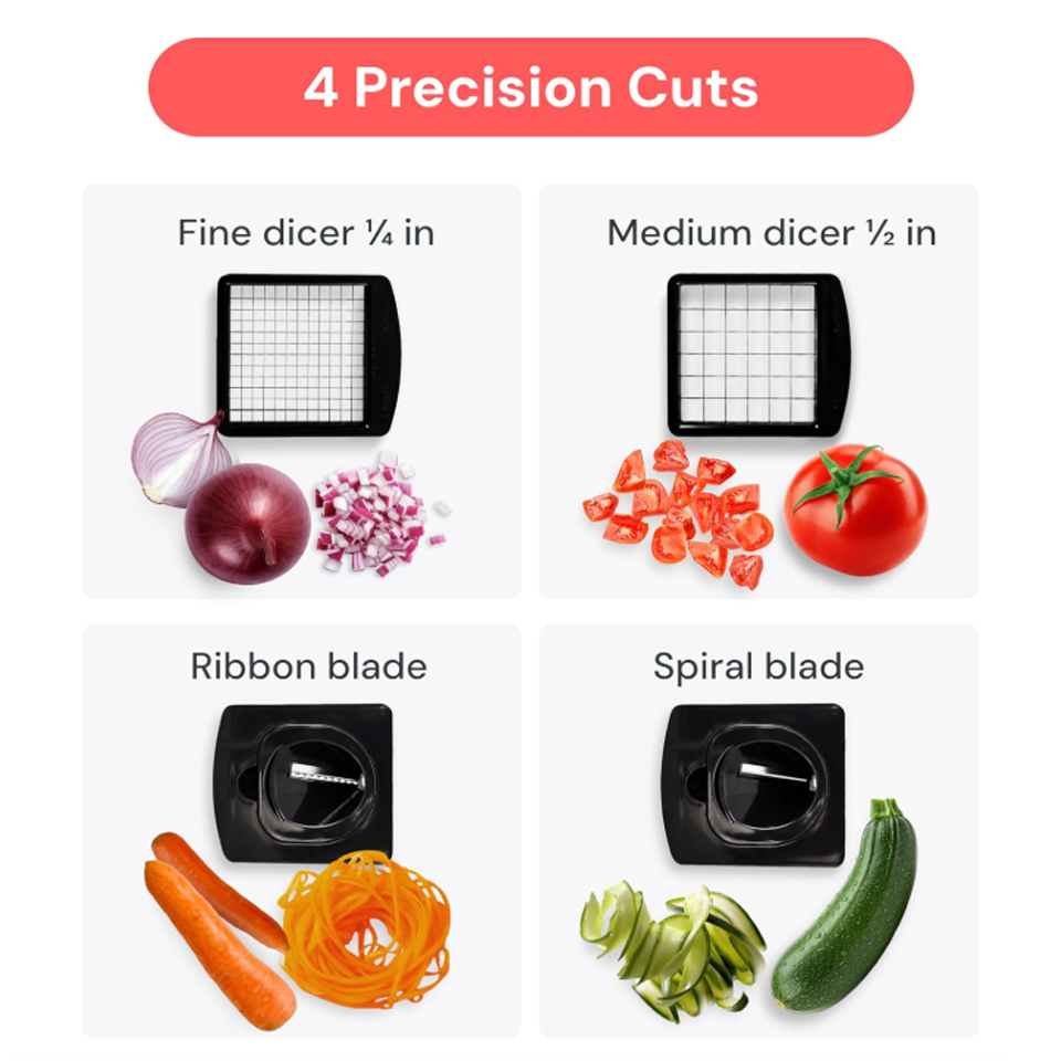 The Original Pro Chopper - Vegetable Chopper and Spiralizer - Image 4