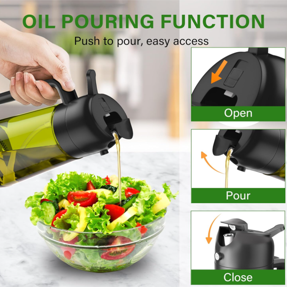 2 in 1 Oil Sprayer and Oil Dispenser for Kitchen - Image 3
